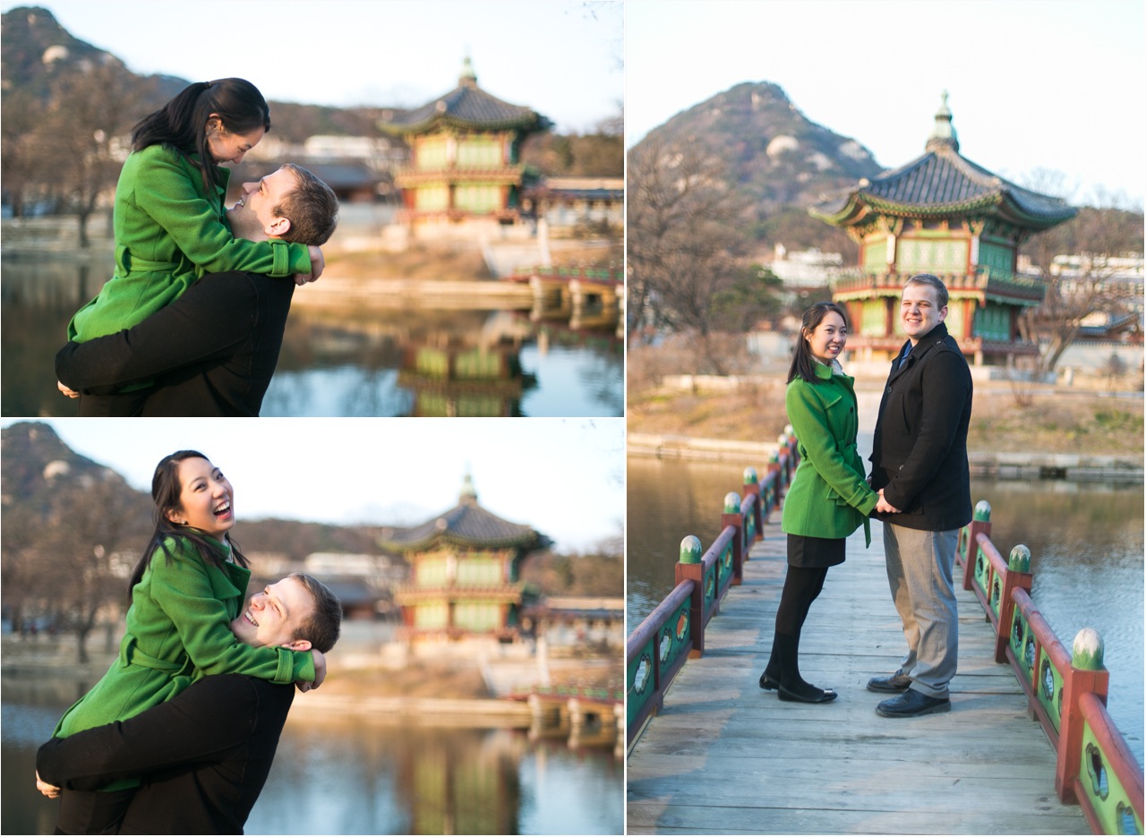 engagement photos in Korea